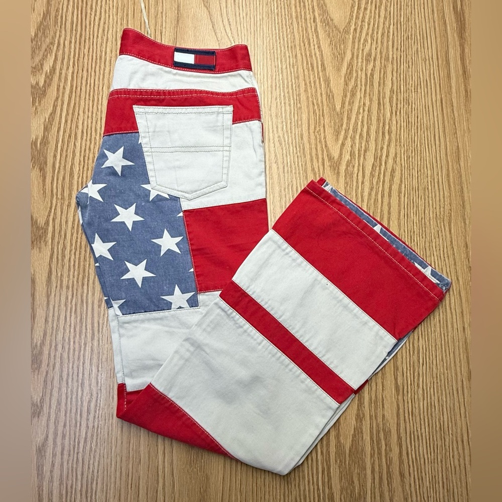 Tommy Hilfiger Red, White, and Blue Star Jeans
